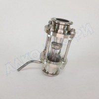 Диоптр 2" со встроенным узлом отбора выход трубка 8мм