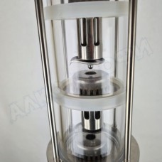 Колпачковая колонна (флейта) 3" нержавеющая 4 этажа