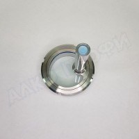 Смотровое окно приварное 102 мм с подсветкой