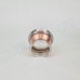 Переходник кламп-кламп МЕДНЫЙ 3" - 4"